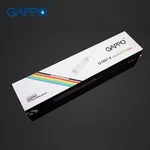 Полиця з тримачем для рушників GAPPO G1807-4, 580х120 мм, хром