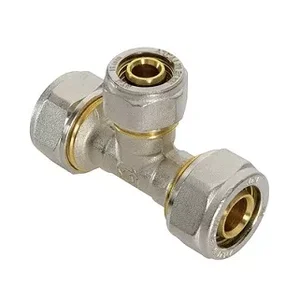 Трійник перехідний 20*16*20 Мет. Пласт. WEG {84/3}