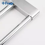 Рушникотримач Frap F1809 з 2-ма накладками, 600 мм, білий/хром