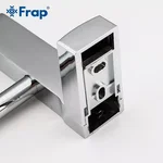 Рушникотримач Frap F1809 з 2-ма накладками, 600 мм, білий/хром
