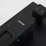 Вбудована душова система GAPPO G7117-6, вилив - перемикач на лійку, 3-функції, чорний