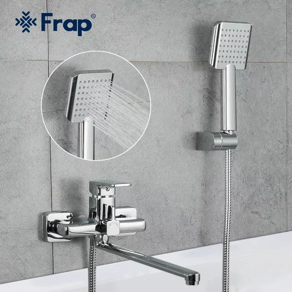 Змішувач для ванни Frap F2261, хром