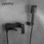 Змішувач для ванни GAPPO G3207-6, чорний