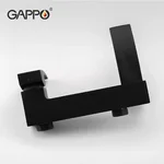 Змішувач для ванни GAPPO G3207-6, чорний