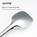 Ручний душ GAPPO G001, 3-режим, білий/хром