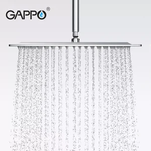 Тропічний душ GAPPO G28, 200x200 мм, нержавіюча сталь, хром Тропічний душ GAPPO G28, 200x200 мм, нержавіюча сталь, хром