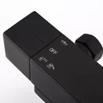 Душова система GAPPO G2417-60 термостат, вилив - перемикач на лійку, чорний
