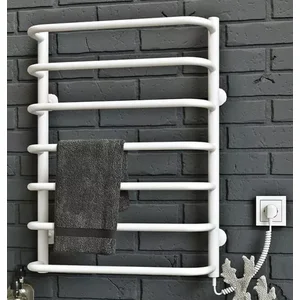 Рушникосушарка електрична Deffi Стандарт 500x600 правий, 60 Вт, білий