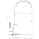 Кран-фасетка WEZER EKO4F-13 під фільтр
