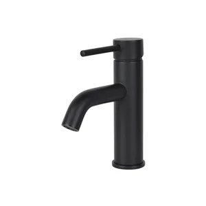 Змішувач для умивальника WEZER EKO1C-01-BLACK нержавіюча сталь