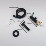 Гігієнічний душ WEZER EKO9В-01-BLACK нержавіюча сталь, чорний