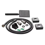 Змішувач для ванни WEZER PRO7-02-BLACK поворотний
