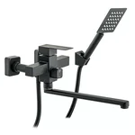 Змішувач для ванни WEZER PRO7-02-BLACK поворотний