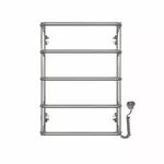 Рушникосушарка електрична Deffi Стандарт 500x700 правий, 120 Вт, хром