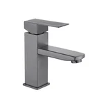Змішувач для умивальника WEZER PRO1-02-GUNGREY, збройова сталь