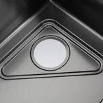Кухонна мийка GAPPO GS7246-6 накладна 720x460 мм, нержавіюча сталь, поверхня PVD