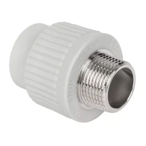 Муфта PP-r із зовнішньою різьбою ITAL 20 мм х 3/4