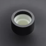 F016-25 лійка стельова кругла 250mm ABS пластик чорна (коробка) {20/1}