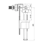A2104B клапан 1/2