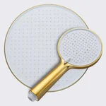 F2488-3 душ. система 3х функц. поворот.вилив лат. корпус Ø35 (сатин золотий) {4/1}
