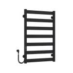 Рушникосушарка електрична Deffi Harmony П7, 500x800, лівий, чорний