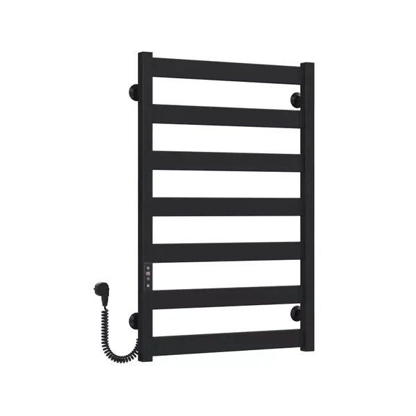 Рушникосушарка електрична Deffi Harmony П7, 500x800, лівий, чорний