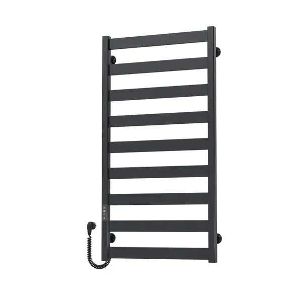 Рушникосушарка електрична Deffi Harmony П9, 500x1000, лівий, чорний