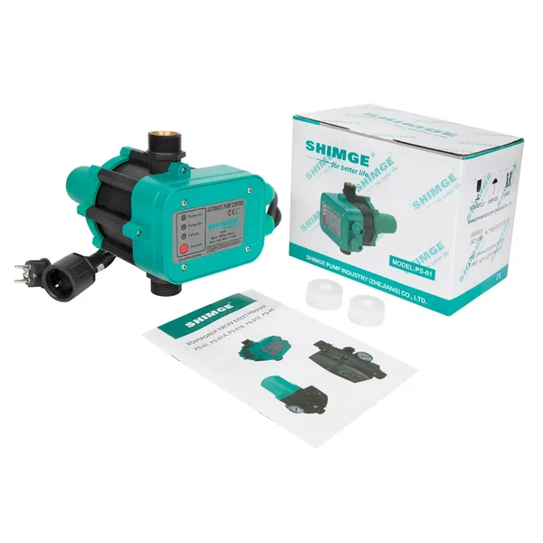 PS-01L SHIMGE (РОЗЕТКА)  контрол. тиск. + кабель 1,3 м*2 {12}