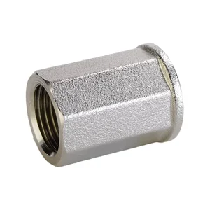 Муфта    1/2 восьмигранна нік. VLMZ (L-38) {100/20}