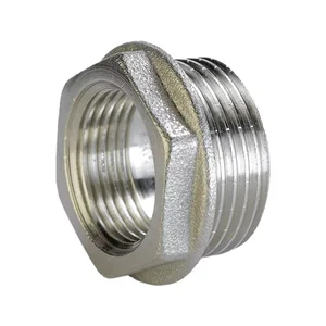 Футорка   1 З * 3/4 В нік. VLMZ (L-102) {60/20}