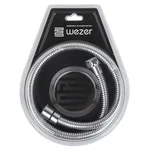 WKR-008-120 шланг 120 см під ГІГІЄНІЧН. змішувач, хром, лат. гайка (блістер) WEZER {50/1}