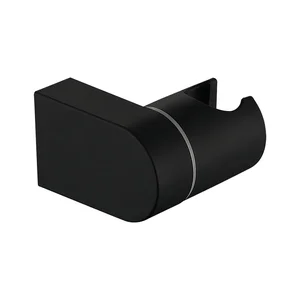 WQZ-018 BLACK кронштейн кріплення лійки на стіну ABS пластик + нерж.сталь (чорний) WEZER {100/1}