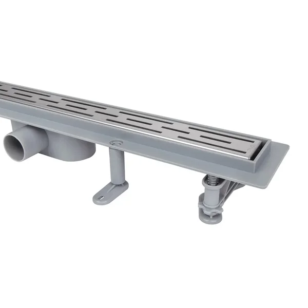 IT13-FT01/300 ITAL Душовий трап 300*70*67 мм ABS пластик, сірий  (блістер) {5/1}