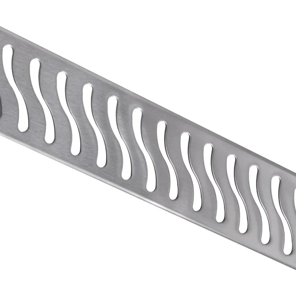 IT02-FT09/300 ITAL Душовий трап 300 мм, комбінований гідрозатвор, Brushed nickel (блістер) {5/1}