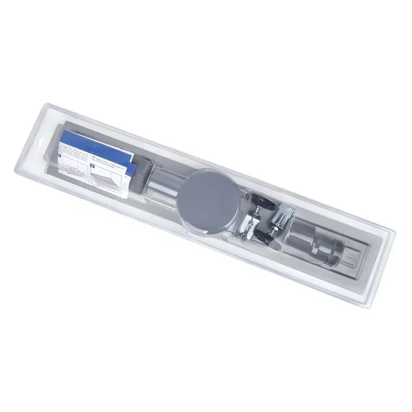 IT03-FT10/1 000 ITAL Душовий трап 1 000 мм повор. 360, комбін.затвор, Brushed nickel (блістер) {5/1}