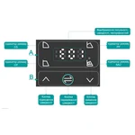 APM65-10F-340 SHIMGE цирк. фланц. 0,71 кВт Hmax 10м Qmax 616л/хв DN65 340мм + відповідн. флан {1}