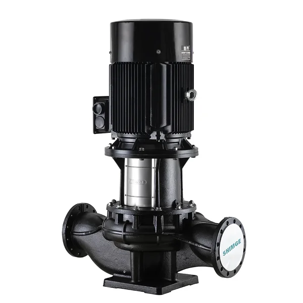 TB80-23/2 SHIMGE 380В цирк. сухий ротор  5,5 кВт Hmax 29м Qmax 1333л/хв DN80 440мм {1}