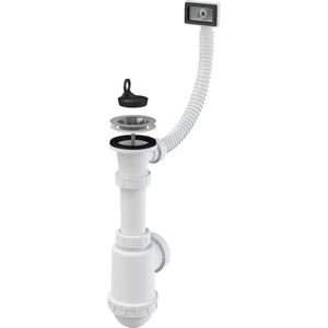 Сифон для кухонной мойки ALCA PLAST A444 1 1/2 Сифон для кухонной мойки ALCA PLAST A444 1 1/2