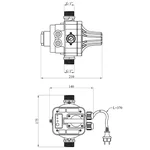 Автомат прес-контроль 1,1кВт FORWATER HS-8 {1}