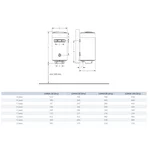 Водонагрівач Hi-Therm LUMIA  50 (круглий, мокрий ТЕН 1,5 кВт)