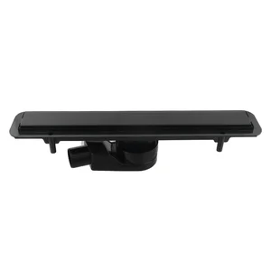Трап сливной Waterway Stream Black 2 в 1 360⁰ 55 см