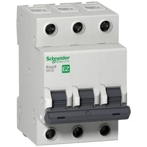 Автоматичний вимикач Schneider Easy9 3 полюса 10А С 4,5 kA EZ9F34310