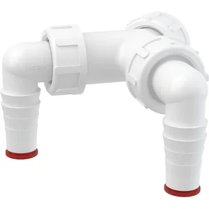 Коліно подвійне Alcaplast P148