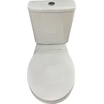 Унітаз-компакт PEARL PRIMA безобідковий з поліпропіленовим сидінням Soft-Close