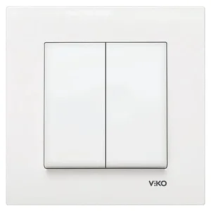 Вимикач VIKO Karre 2 клавіші 90960002