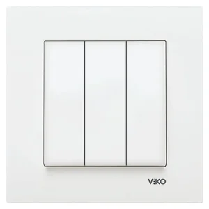Вимикач VIKO Karre 3 клавіші 90960068