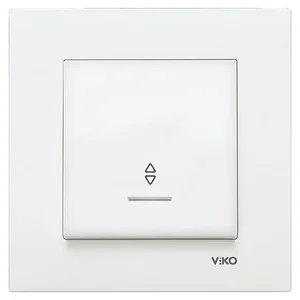 Вимикач VIKO Karre 1 клавиша з підсвіткою 90960063
