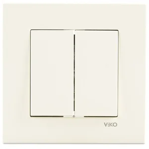 Вимикач VIKO Karre 2 клавіші 90960102