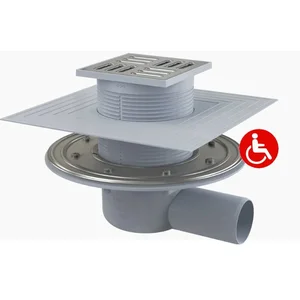 Трап зливний Alcaplast SMART 105×105/50мм APV1324