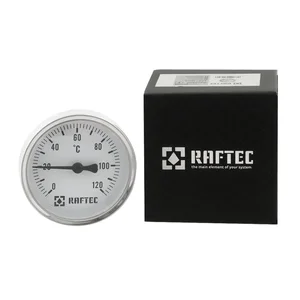 Термометр аксіальний (позаду) Raftec 50мм 1/2